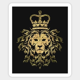 Vintage - Majestic Lion Sticker